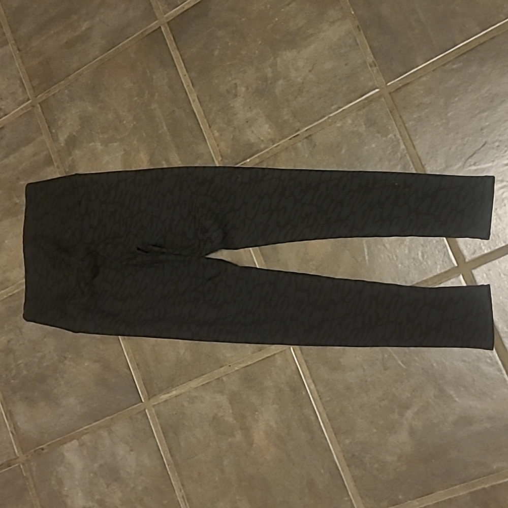 Carbon38 2 Pairs Leggings small ribbed black And Blue - Picture 6 of 13